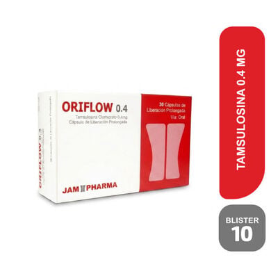 Oriflow0.4 - Blister 10 c&aacute;psulas