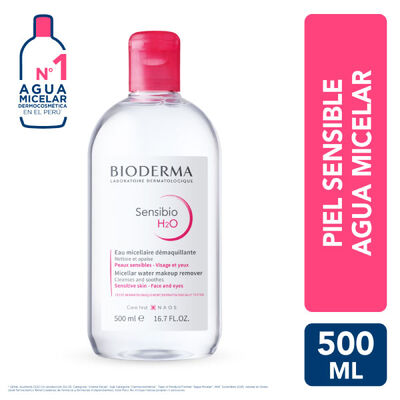 Bioderma Sensibio H2O Visage - Frasco 500 ML