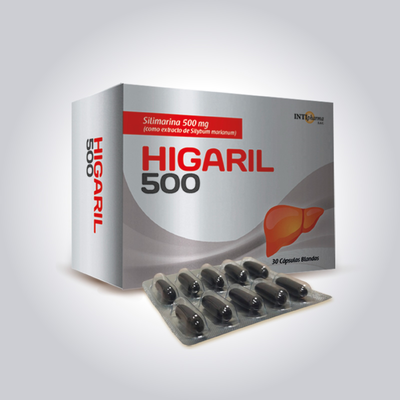 Higaril 500 C&aacute;psulas Blandas - Caja 30 UN
