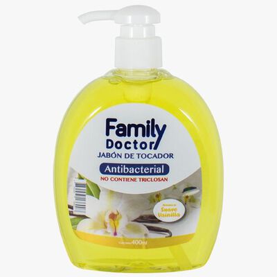 Family Doctor Jab&oacute;n Liquido Antibacterial Vainilla - Frasco 400ML
