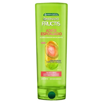Garnier Fructis Acondicionador Anti Frizz - Frasco 350 Ml