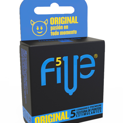 Preservativo Five Original  - Caja 5 UN