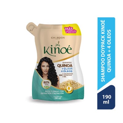 Kino&eacute; Shampoo 4 Oleos Doypack - Sachet 190ML