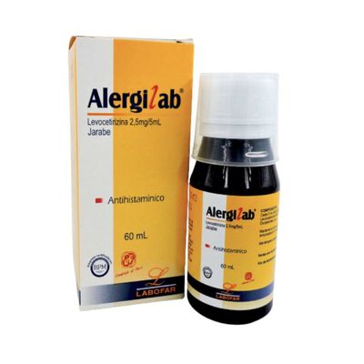 Alergilab 2.5Mg/5Ml Jarabe - Frasco 60 Ml