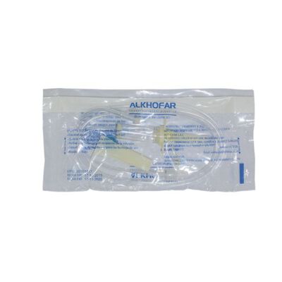 Equipo Venoclisis Descartable Alkhofar - Bolsa 1 UN