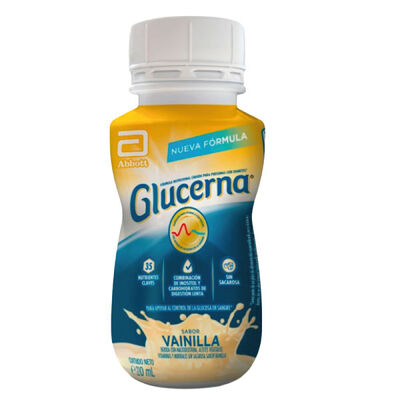 Glucerna Triplecare l&iacute;quido sabor vainilla 220 Ml