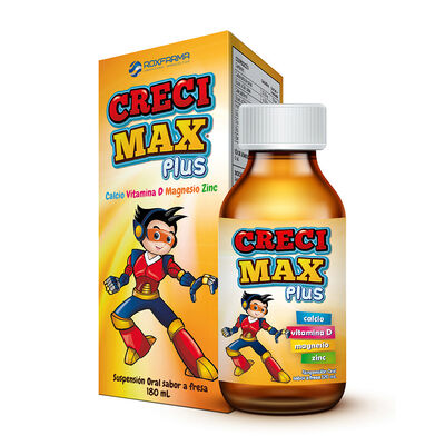 Crecimax Plus Suspensi&oacute;n Oral - Frasco 180 Ml
