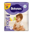 Pa&ntilde;al Babysec Premium Super Mega Talla  M - Bolsa 68 UN, , large image number null