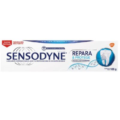 Crema Dental Sensodyne Repara & Protege - Tubo 100 G