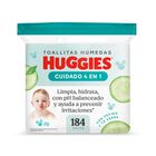 Toallitas H&uacute;medas Huggies 4en1 - Bolsa 184 UN, , large image number null