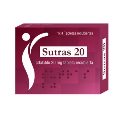 Sutras 20 Mg Tabletas - Caja 4 UN