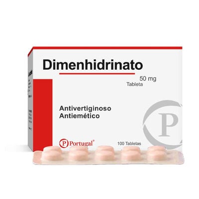 Dimenhidrinato 50 Mg Tableta - Blister 10 UN
