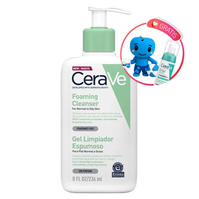 Cerave Gel Espumoso  - Frasco 236 ML