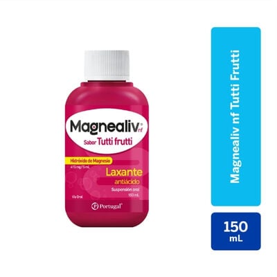 Magnealiv Nf 415MG/5ML Sabor Tutti Frutti - Frasco 150 ML