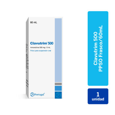 Clavutrim 500 500MG/5ML PPSO - Frasco 60 Ml