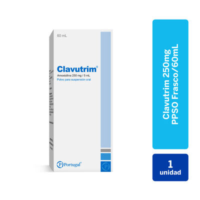 Clavutrim 250MG/5ML PPS - Frasco 60 Ml