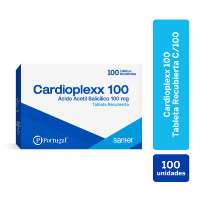 Cardioplex 100MG  - Caja 100 tabletas