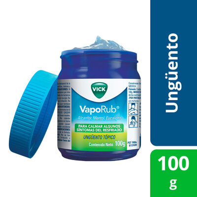 Vick Vaporub Ung&uuml;ento T&oacute;pico  - Pote 100 G