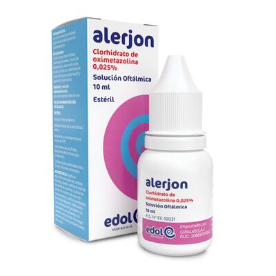 Alerjon Soluci&oacute;n Oft&aacute;lmica - Frasco 10 Ml