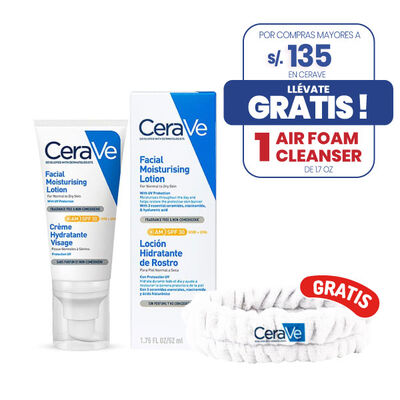 Crema Hidratante Facial CeraVe AM SPF 30