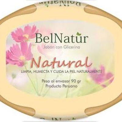 Belnatur Jab&oacute;n Natural - Frasco 90Gr