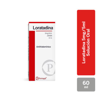 Loratadina 5 Mg Jarabe - Frasco 60 ML