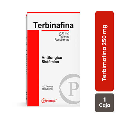 Terbinafina 250 mg  - Caja 100 UN