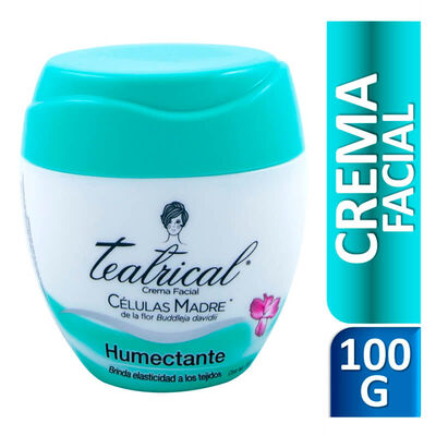Crema Facial Teatrical Humectante - Pote 100 G