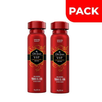 Pack Old-Spice Spray Body Vip - Frasco 150ML