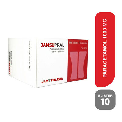 Jamsupral 1gr - Blister 10 tabletas recubiertas