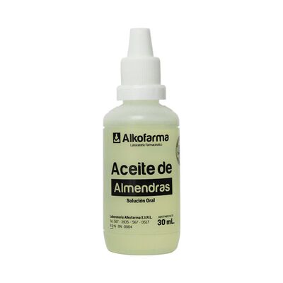 Aceite de Almendras - Frasco 30 Ml