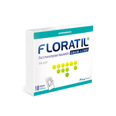 Floratil 250 Mg C&aacute;psulas - Caja 10 UN