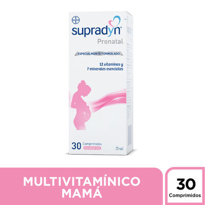Supradyn Pronatal Multivitam&iacute;nico - Caja 30 UN