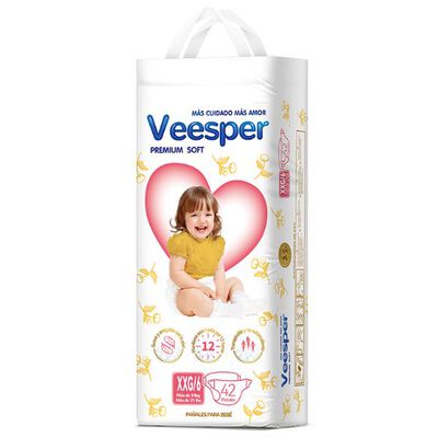 Pa&ntilde;al Veesper Premium Sotf Talla XXG - Bolsa 42 UN