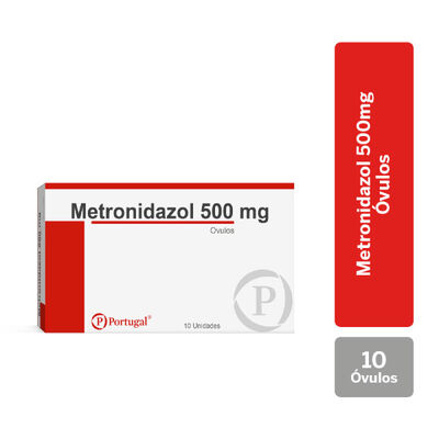 Metronidazol &Oacute;vulos - Caja 10 UN