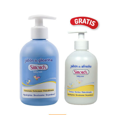 Simonds Jab&oacute;n L&iacute;quido Glicerina - Frasco 340 ML