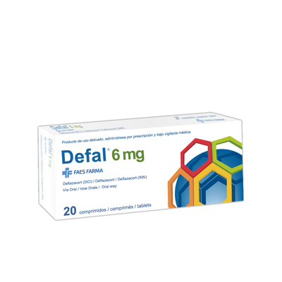 Defal 6 Mg Comprimidos - Caja 20 UN