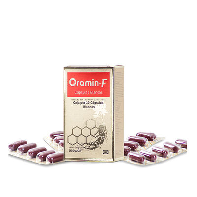 Oramin F Capsulas Blandas - Caja 30 UN