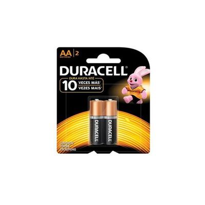 Pilas Duracell Doble A - Blister 2 UN