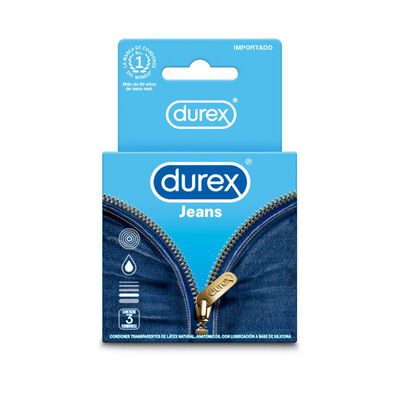 Preservativo Durex Jeans - Caja 3 UN