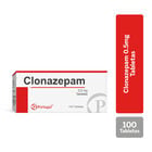 Clonazepam 0.5 Mg Tableta - Caja 100 UN, , large image number null