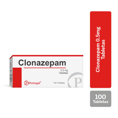 Clonazepam 0.5 Mg Tableta - Caja 100 UN