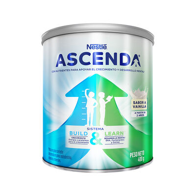Ascenda Nestle Sabor vainilla - Lata 400gr