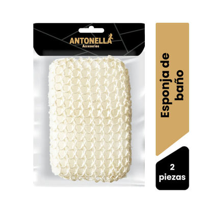 Antonella Esponja De Ba&ntilde;o Sisal - Bl&iacute;ster 1 UN