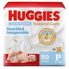 Pa&ntilde;al Huggies Natural Care Primeros D&iacute;as - Bolsa 50UN, , large image number null