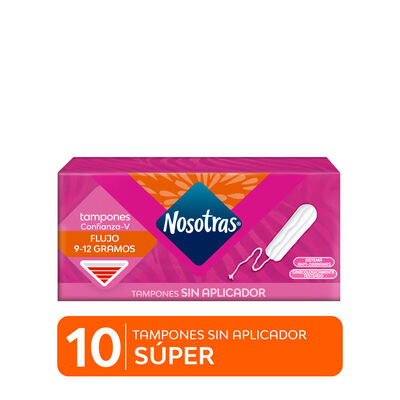 Nosotras Tampones Digital S&uacute;per - Caja 10 UN