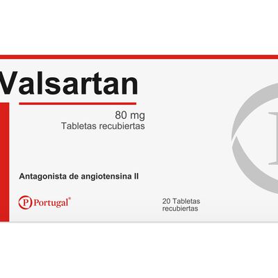 Valsartan 80 Mg Tableta Recubierta - Caja 20 UN