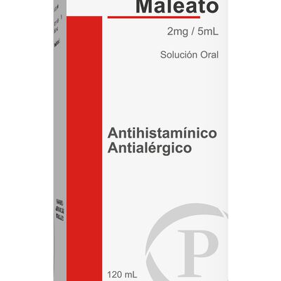 Clorfenamina Maleto Jarabe C/C - Frasco 120 Ml