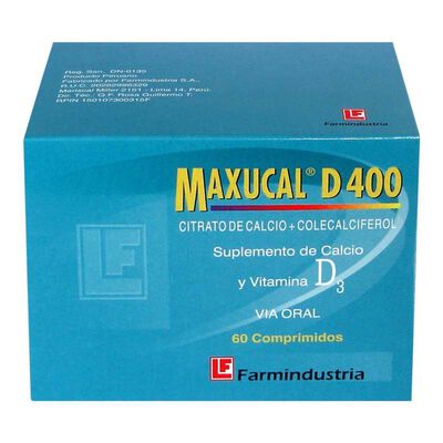 Maxucal D400 - Caja 60 UN
