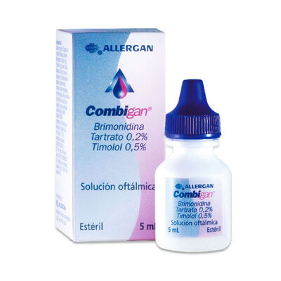 Combigan 0.2-0.5% Soluci&oacute;n Oft&aacute;lmica - Frasco 5 ML